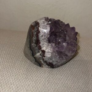 Amethyst Geode Crystal Decor